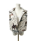 Sierra Cowgirl Linen Quilted Cate Vest