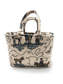 Sierra Cowgirl Linen Quilted Handbag