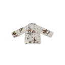 Sierra Cowgirl Linen Youth Quilted Snap Jacket