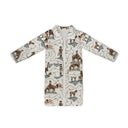 Sierra Cowgirl Linen Quilted Duster