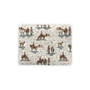 Sierra Cowgirl Linen Quilted Pet Bed