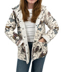 Sierra Cowgirl Linen Quilted Snap Jacket