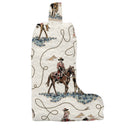 Sierra Cowgirl Linen Quilted Boot Bag