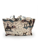 Sierra Cowgirl Linen Quilted Tote