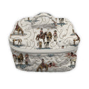 Sierra Cowgirl Linen Quilted Travel Case