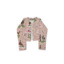 Sierra Cowgirl Rose Cropped Quilted Jacket
