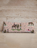 Sierra Cowgirl Rose Quilted Oblong 14" x33" Pillow