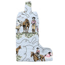 Sierra Cowgirl Blue Quilted Boot Bag