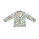 Silk Pastures Quilted Snap Jacket