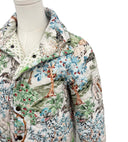 Silk Pastures Quilted Snap Jacket