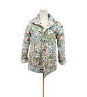 Silk Pastures Quilted Snap Jacket
