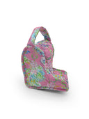 Soft Tide Fuchsia Quilted Boot Bag