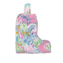 Soft Tide Fuchsia Quilted Boot Bag