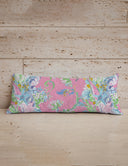 Soft Tide Fuchsia Quilted Oblong 14" x33" Pillow