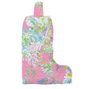 Soft Tide Fuchsia Quilted Boot Bag