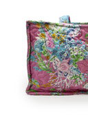 Soft Tide Fuchsia Quilted Tote