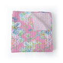 Soft Tide Fuchsia Baby Blanket