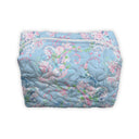 Soft Tide Maya Blue Quilted Makeup Bag