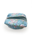 Soft Tide Maya Blue Quilted Makeup Bag