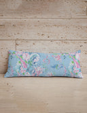 Soft Tide Maya Blue Quilted Oblong 14" x33" Pillow