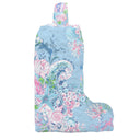 Soft Tide Maya Blue Quilted Boot Bag