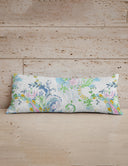 Soft Tide White Quilted Oblong 14" x33" Pillow