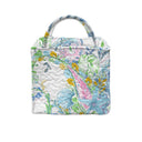 Soft Tide White Quilted Handbag