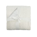 Solid White Baby Blanket