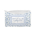 Grateful Heart Quilted Makeup Bag