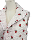 Strawberry Crush Pink Quilted Cate Vest