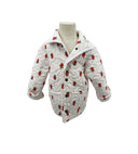 Strawberry Crush Pink Youth Quilted Snap Jacket