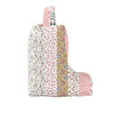 Paige Patchwork Stripe Quilted Boot Bag