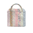 Paige Patchwork Stripe Quilted Handbag