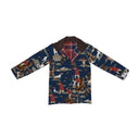 Surrey Navy Quilted Barn Jacket