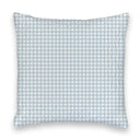 Sweater Pups Blue Quilted 20" Pillow
