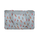 Sweater Pups Blue Quilted Tote