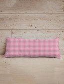 Sweater Pups Pink Quilted Oblong 14" x33" Pillow