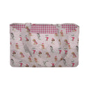 Sweater Pups Pink Quilted Tote