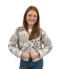Tavi Neutral Cropped Jacket