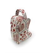 Tavi Sand Quilted Boot Bag