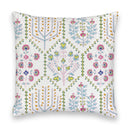 Tavi White Quilted 20" Pillow