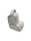Tavi White Quilted Boot Bag