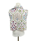 Tavi White Quilted Cate Vest