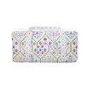 Tavi White Quilted Weekender Duffle Bag