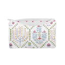 Tavi White Quilted Makeup Bag