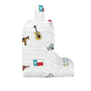 Texas Icons Quilted Boot Bag