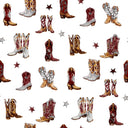 Game Day Maroon Thunderbird Boots Youth Quilted Snap Jacket