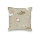 "The Coop" Quilted Mini Pillow 8" x 8"