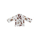 Game Day Maroon Thunderbird Boots Youth Quilted Snap Jacket