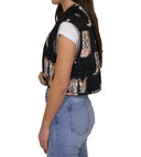 Thunderbird Boots Black Quilted Tara Vest